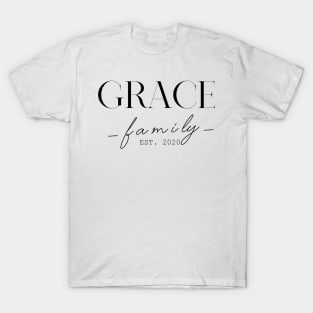 Grace Family EST. 2020, Surname, Grace T-Shirt